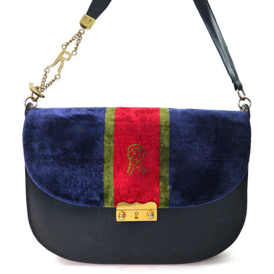 Roberta　モケット素材キーロック ショルダー(トリコロール）