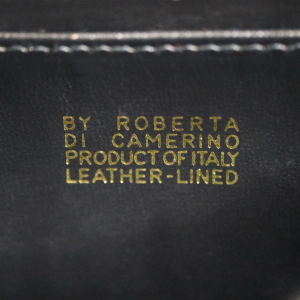 Roberta　モケット素材だまし絵2WAYチェーンバッグ（青系）