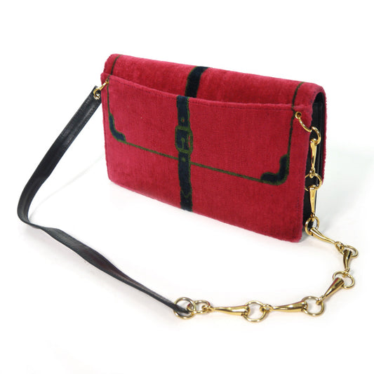 Roberta　だまし絵チェーンショルダー（モケット素材）