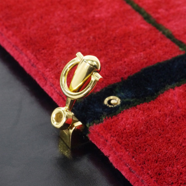 Roberta　だまし絵チェーンショルダー（モケット素材）