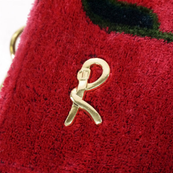 Roberta　だまし絵チェーンショルダー（モケット素材）