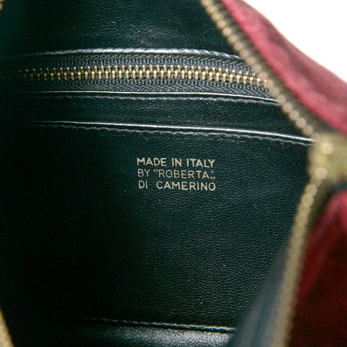 Roberta　ヴィンテージ　モケット斜め掛けポシェット（トリコカラー）