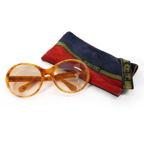 Roberta べっ甲フレームサングラス（ケース付）