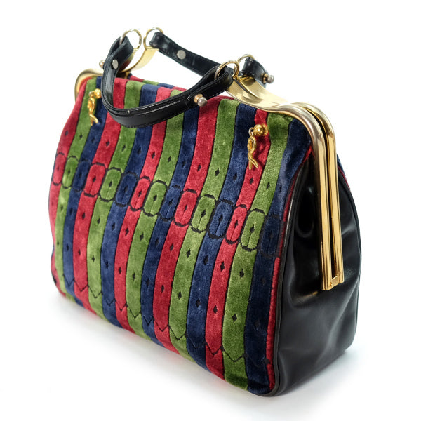 Roberta di Camerino カラベラ（モケット/トリコロールカラー)