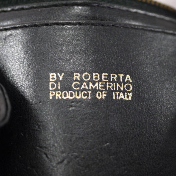 Roberta　ベルト柄カラベラ ハンドバッグ(モケット/トリコロール )