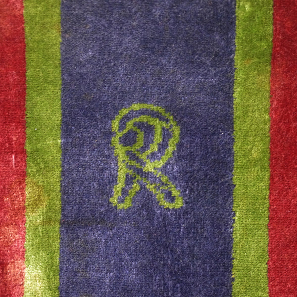 Roberta　Rロゴ カラベラ ハンドバッグ（モケット/トリコロール）