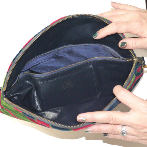 Roberta　ヴィンテージモケット　丸型ショルダー