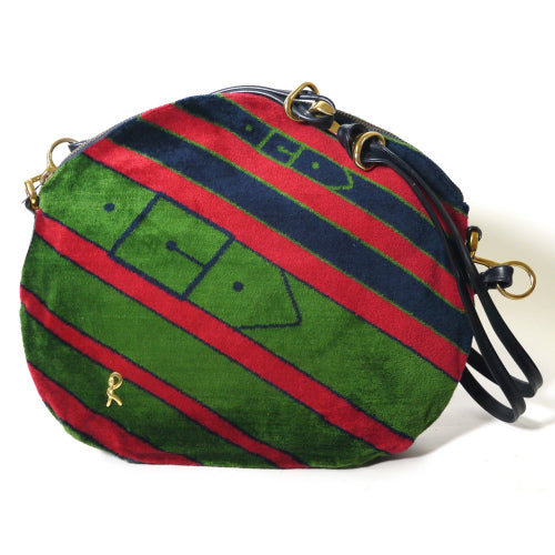 Roberta　ヴィンテージモケット　丸型ショルダー