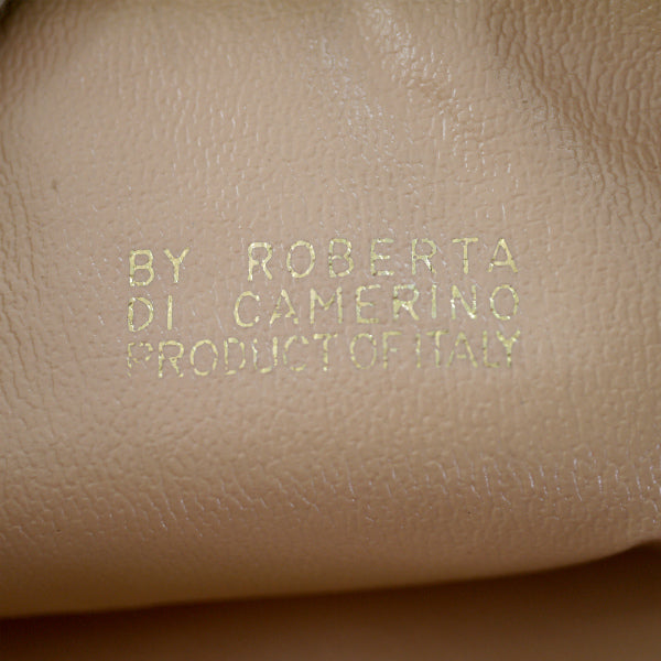 Roberta　ベルト柄チェーンポーチ（赤）