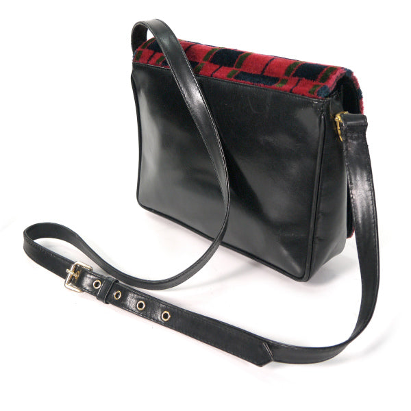 Roberta　チェック柄モケットショルダー