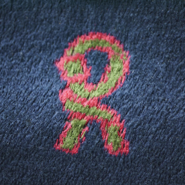 Roberta　モケットがま口ミニショルダー（黒系）