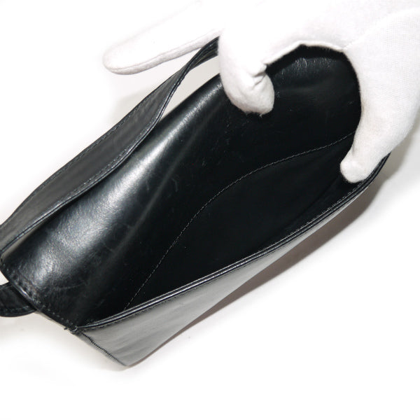 Roberta　3WAY総革チェーンバッグ（黒）