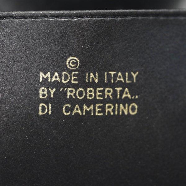 Roberta　ウェーブライン柄モケット ミニボストン （赤/緑/青）