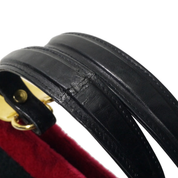 Roberta　だまし絵カラベラ ハンドバッグ（赤系）