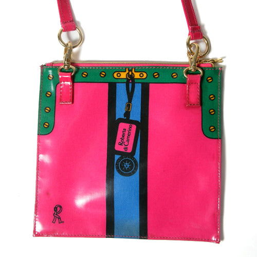 Roberta　斜め掛けだまし絵ショルダー（ピンク）