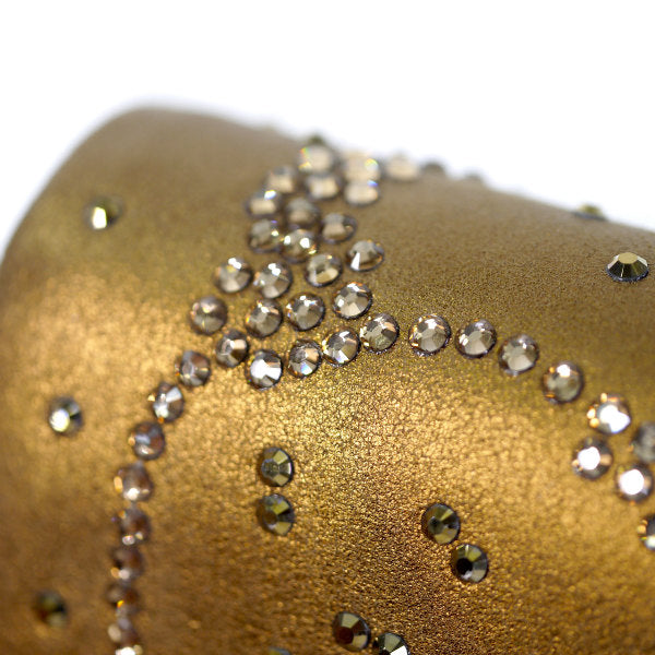 RODO ラインストーン チェーンバッグ （ゴールド）