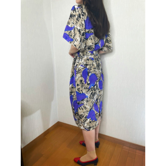 Rococo's SELECT　チューリップ柄vintageワンピース