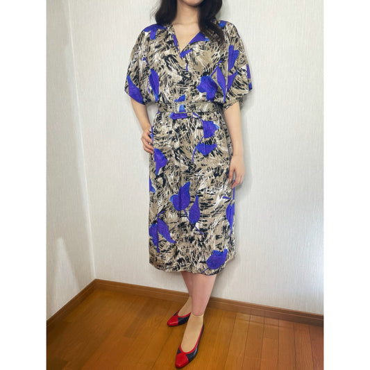 Rococo's SELECT　チューリップ柄vintageワンピース