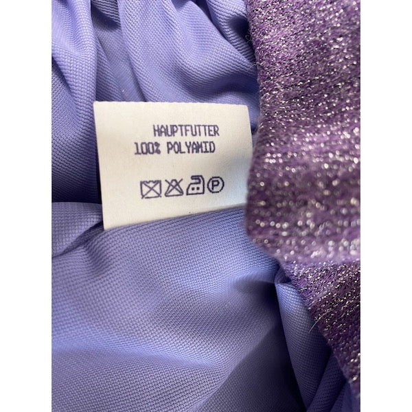 Rococo's SELECT　ラメ入りフロントラインvintageワンピース（紫）