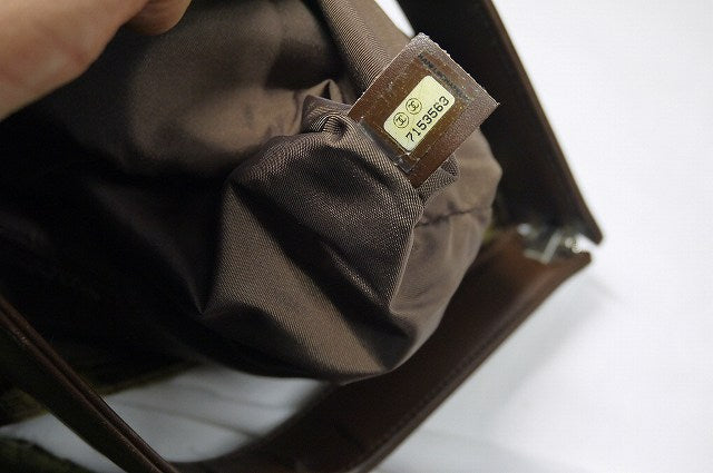 CHANEL　ニュートラベルライン　ジャガードバッグ