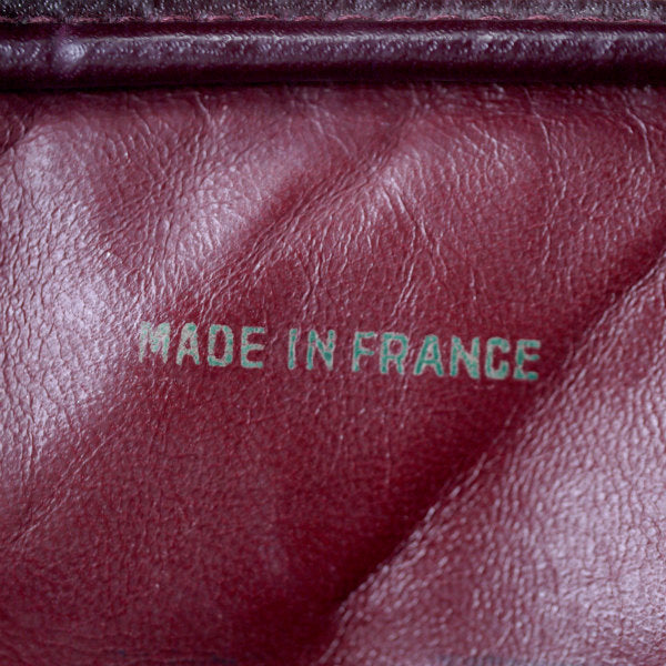 OLD CHANEL　マトラッセＷチェーンショルダー（黒）