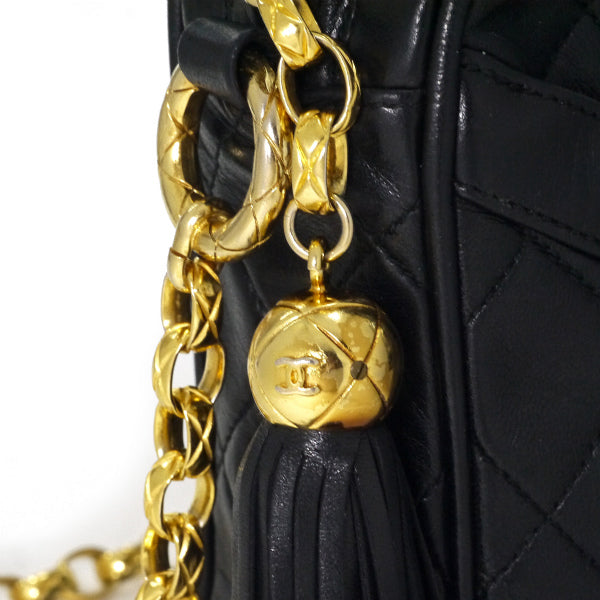 OLD CHANEL　チェーンショルダー（黒）