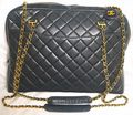 CHANELデカマトラッセ　トートバッグ（黒）