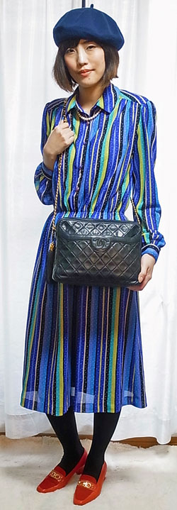 CHANEL　チェーンショルダー（黒）