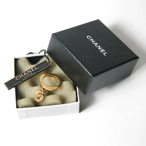 CHANELリングNO5（ゴールド）