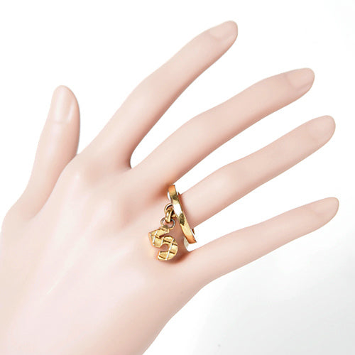 CHANELリングNO5（ゴールド）