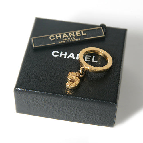 CHANELリングNO5（ゴールド）