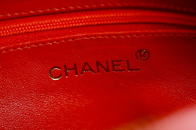 OLD CHANEL　フリンジショルダー（赤）