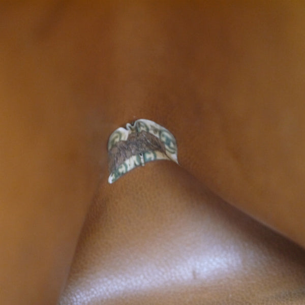 OLD CHANEL　マトラッセ巾着Wチェーンショルダー（キャメル）