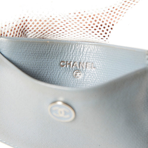 CHANELカードケース（水色）