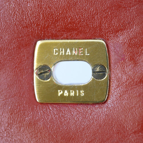 CHANEL　マトラッセウエストポーチ（赤）