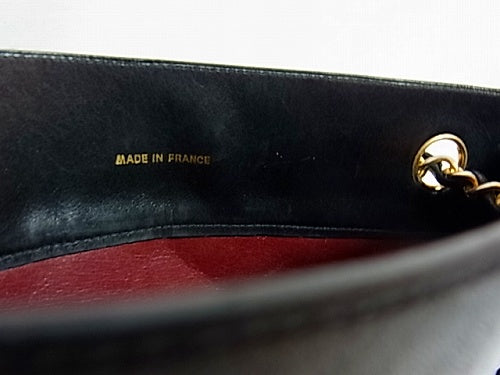 CHANEL ラム２Wayトートバッグ（黒）