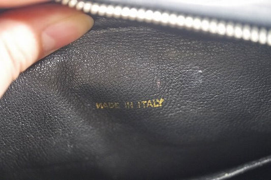 OLD CHANEL　フリンジ　Wポケ ショルダー（黒）