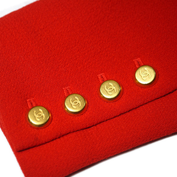 OLD CHANEL　98Aスカートスーツ（赤）