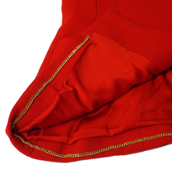 OLD CHANEL　98Aスカートスーツ（赤）