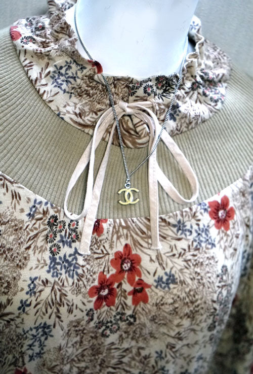 CHANELネックレス（アンティークブロンズ）