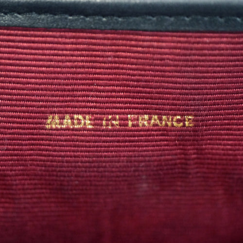 OLD CHANEL　チェーン　マトラッセ　ポシェット（黒）