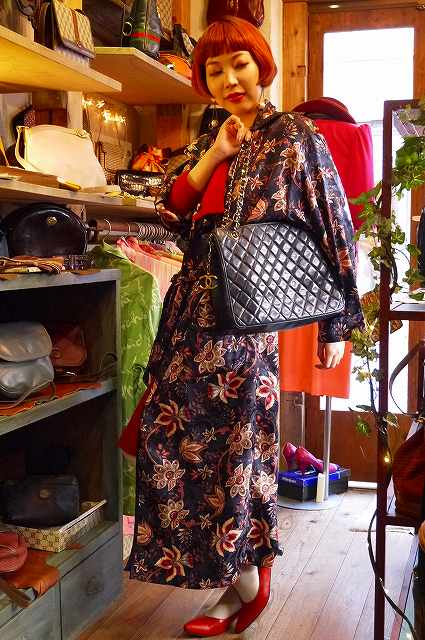 OLD CHANEL マトラッセ 黒トート