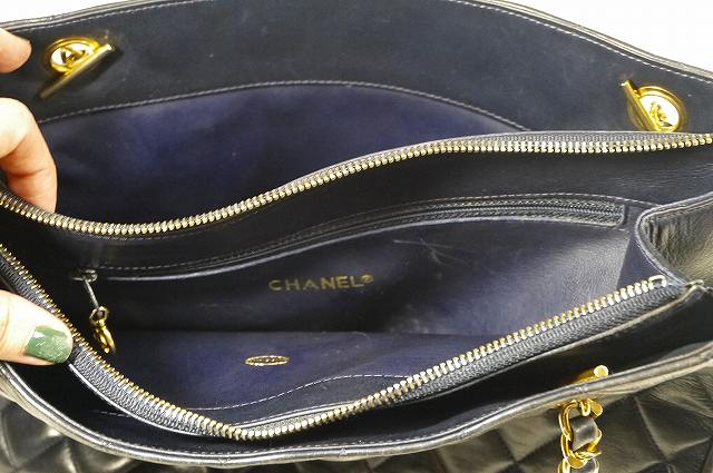 OLD CHANEL マトラッセ 黒トート
