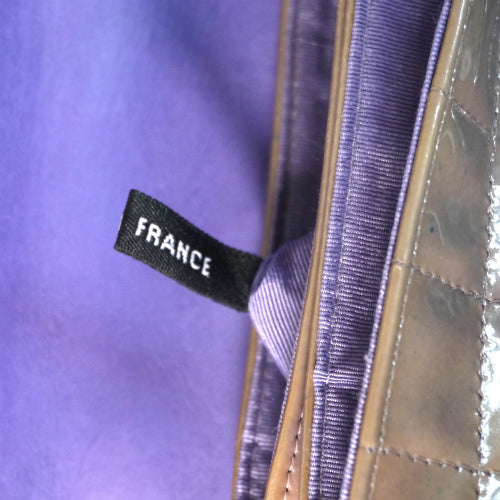 CHANELチョコバーアクセサリーバッグ（グレージュ）