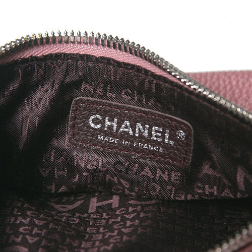 CHANEL フリンジ斜めがけショルダー（ピンク）