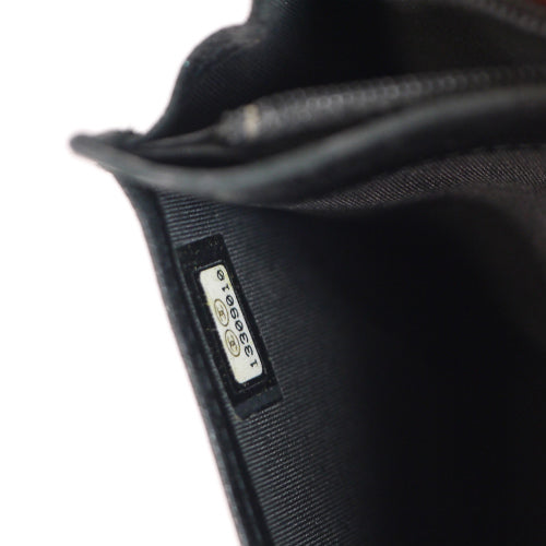 CHANEL　レア!パイソン長財布（黒）