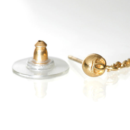 CHANEL　スイングピアス（ゴールド）