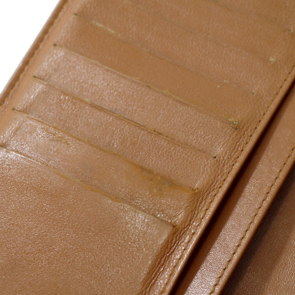 OLD CHANEL　マトラッセココマーク長財布（キャメル）