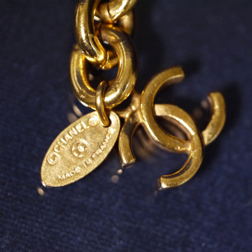 CHANEL　ゴールドブレスレット（大パール・ココマーク）