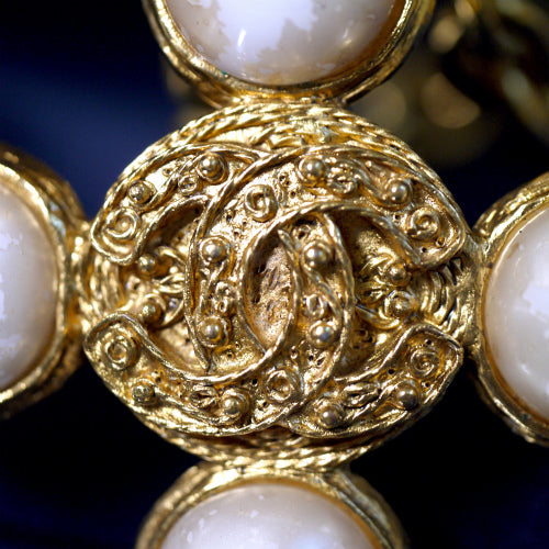 CHANEL ヴィンテージネックレス（ココマーク・パール）